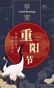 ​九九重阳节祝福词,九九重阳节的祝福语有哪些