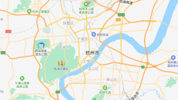 杭州主城区是哪个区,2022杭州主城区包括哪几个区图4