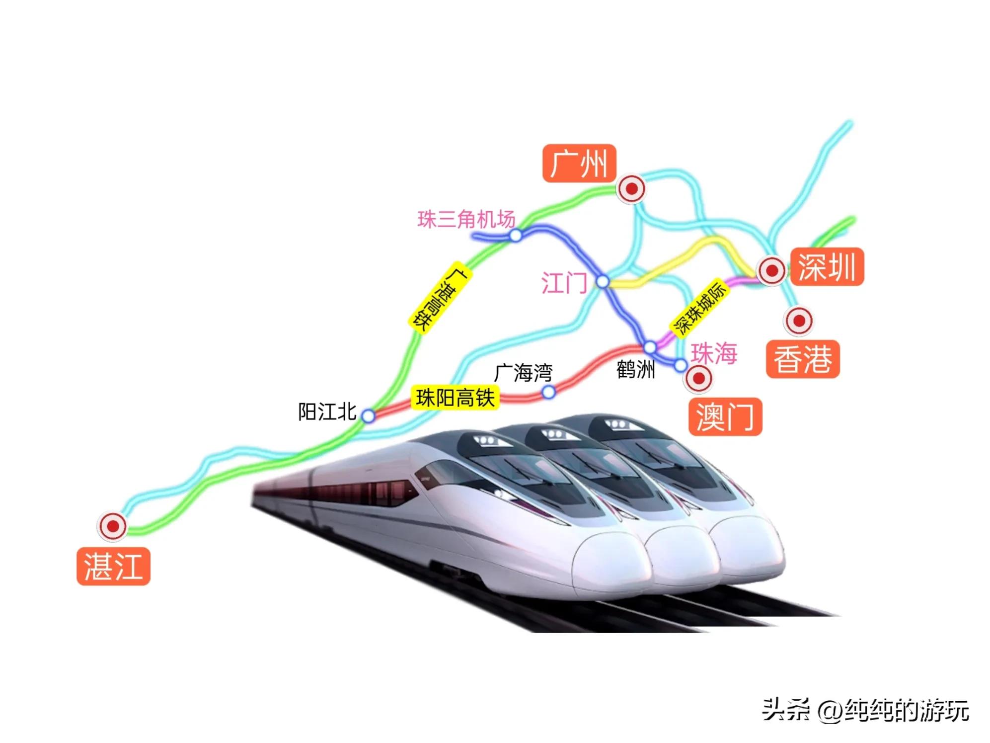 2023年已经开始铺轨的5条高铁和一条新增的高速铁路