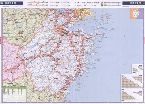 浙江省地图全图高清版(浙江省地图全图大图)-第1张图片-