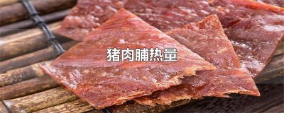 ​100g肉和100g米饭的热量 一份猪肉饭的热量