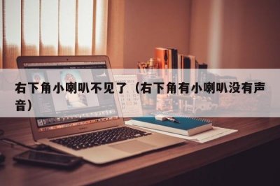 ​右下角小喇叭不见了（右下角有小喇叭没有声音）