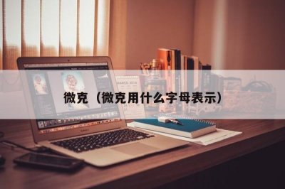 ​微克（微克用什么字母表示）