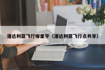 ​潘达利亚飞行哪里学（潘达利亚飞行点共享）