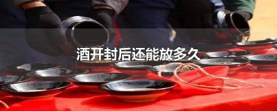 ​鸡尾酒开封后还能放多久 罐装啤酒开封后还能放多久