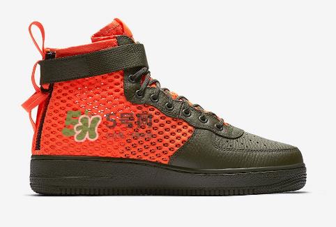 nike sf-af1 mid空军一号网眼撞色款什么时候发售？