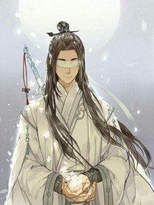 ​魔道祖师动漫古风壁纸，云中烛火 顾盼依稀如昨！