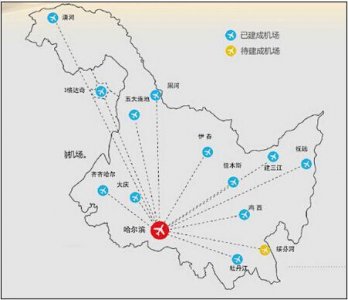 ​黑龙江省13个民用机场介绍