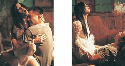 ​张静初门徒床戏 吴彦祖略显兴奋起生理反应