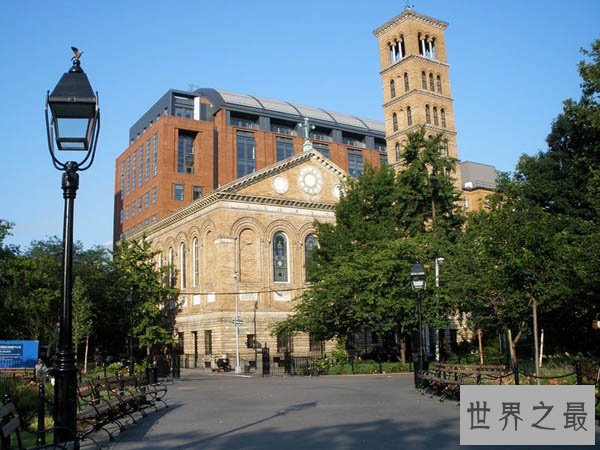 世界上最恐怖的学校,纽约大学广场曾埋葬20000具骸骨