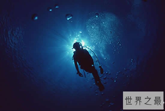 人类潜水最深纪录,深达332米(人类潜水极限)