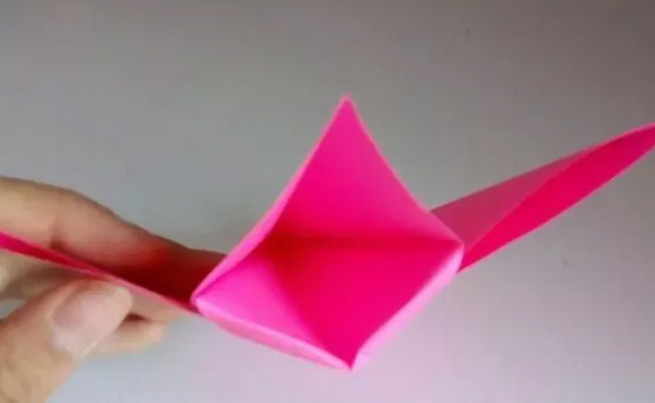 花的折法步骤,手工折纸教程怎样折枪图4