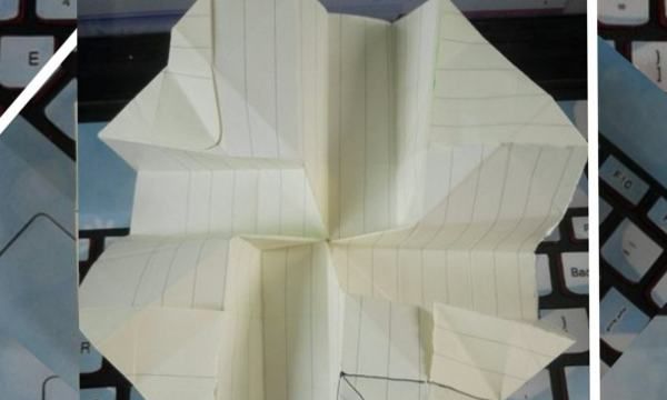 花的折法步骤,手工折纸教程怎样折枪图14