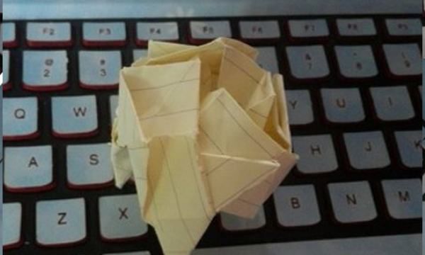 花的折法步骤,手工折纸教程怎样折枪图16