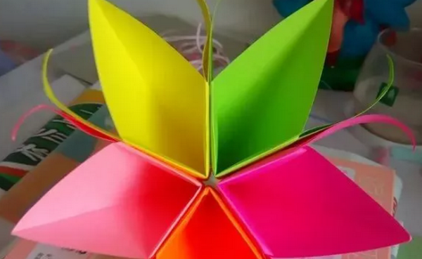 花的折法步骤,手工折纸教程怎样折枪图6