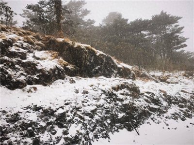 ​又下雪啦！轿子雪山迎来今年第二场雪