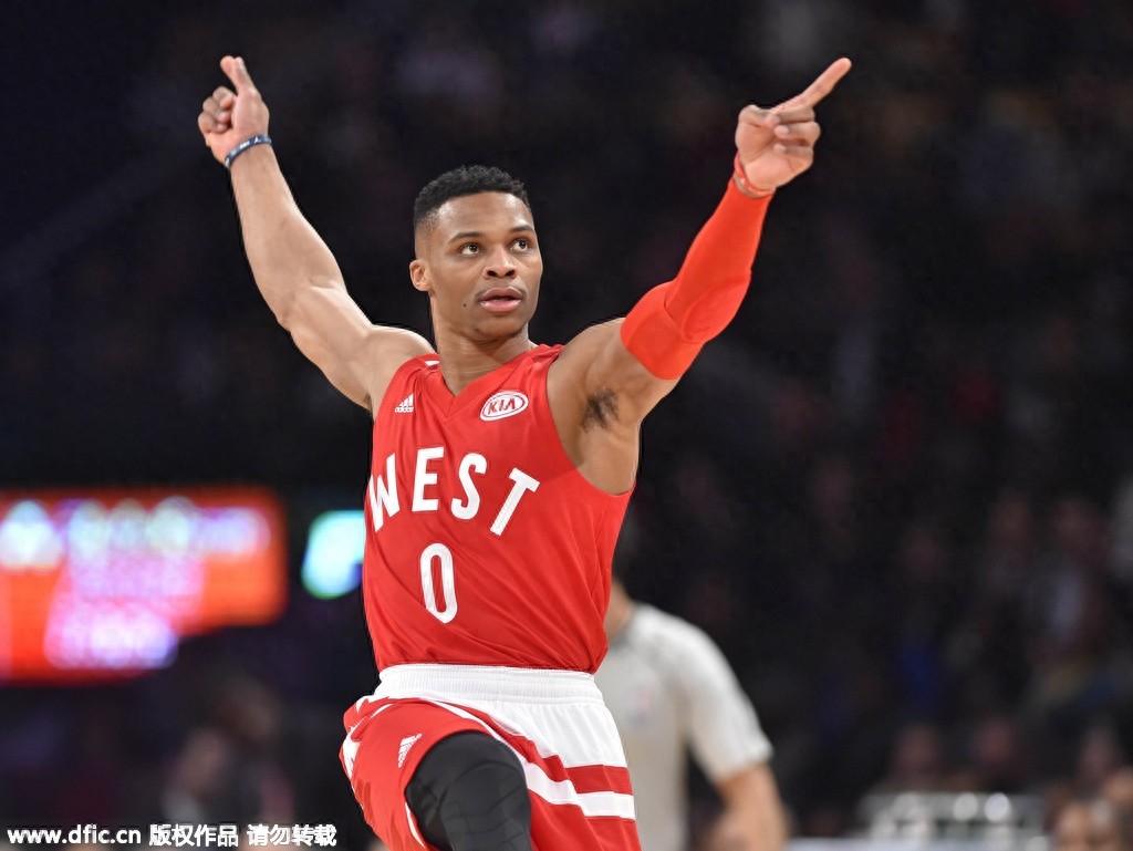 2016全明星正赛：西部196-173东部 威少再获MVP