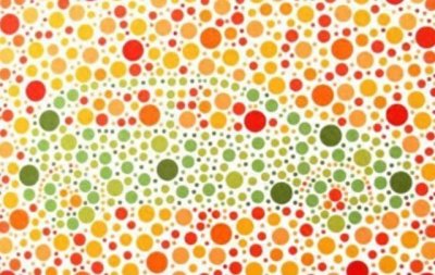 ​5张色盲色弱检测图，有一张是大公鸡，别说你识别不出来