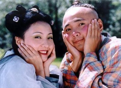 ​《春光灿烂猪八戒》中小龙女小时候的样子你看过么？最美小龙女。