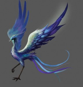 ​《山海经》中的神兽——鸾鸟