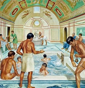 ​公共浴场：古罗马人唯酒、性与洗澡，不可辜负