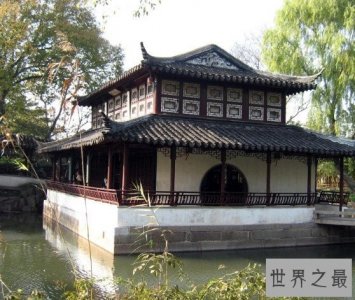 ​苏州最大的园林，拙政园的建筑面积约为78亩